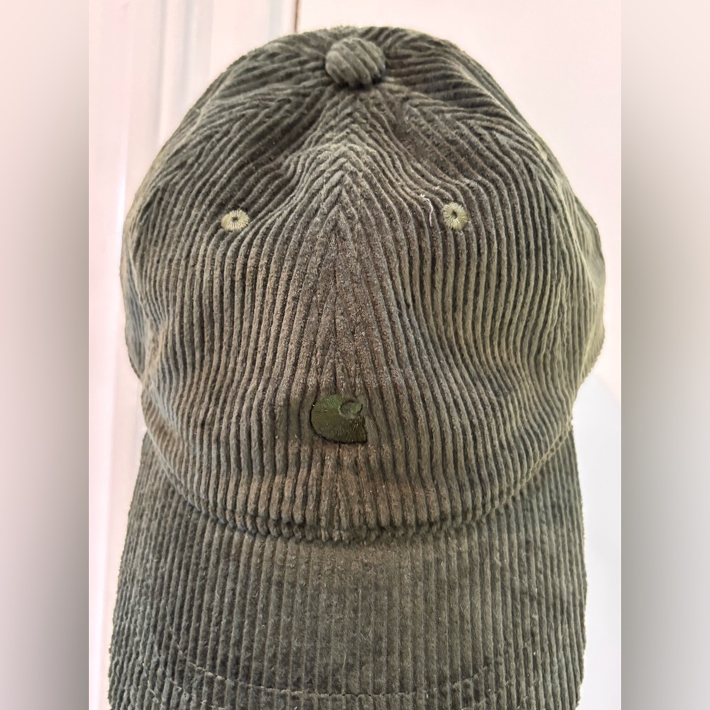 Carhartt Work In Process Dark Green Men’s Corduroy Cap